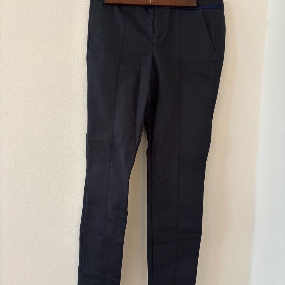 Navy Cropped Pants